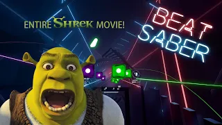 THE ENTIRE SHREK MOVIE IN BEAT SABER! (100 Sub Special!)