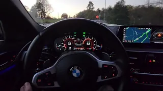 2018 BMW M550i - POV Test Drive