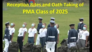 Reception Rites (and Oath Taking Ceremony) of PMA Class of 2025