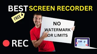 5 Best FREE Screen Recorder for pc - No Time Limit & No Watermark!