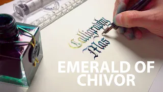 Review: J.Herbin Emerald of Chivor: Shimmering Ink Fountain Pen