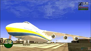 GTA SA. Antonov An-225 Mriya (MOD)