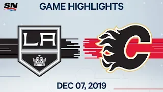 NHL Highlights | Kings vs Flames – Dec. 7, 2019