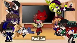 Aftons React To Michael Aus (Reupload) [Afton Family Gacha Club] {Warnings in description}