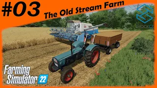 SKLIZEŇ PŠENICE | Farming Simulator 22 | #03 | The Old Stream Farm