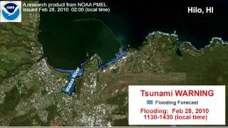 Chile Tsunami - Feb 27, 2010