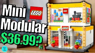 The BEST Lego Store Mini Modular Building?! (40574) Review