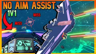 NO 'AIM ASSIST' Space Dogfight! | Trailmakers Multiplayer