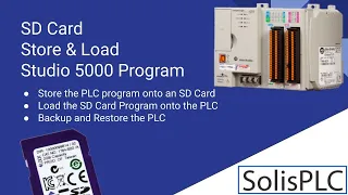 PLC SD Card | Load Restore PLC Program CompactLogix ControlLogix Allen Bradley Studio 5000 Tutorial