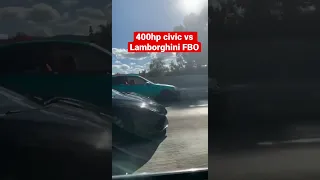 Lamborghini vs honda