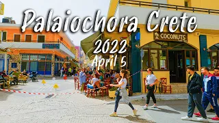Paleochora Crete, Walking Tour 4K UHD, Crete Greece 2022
