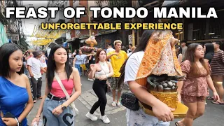 HAPPIEST FEAST of STO. NIÑO DE TONDO 2024 | UNBELIEVABLE WALK at TONDO MANILA PHILIPPINES [4K] 🇵🇭