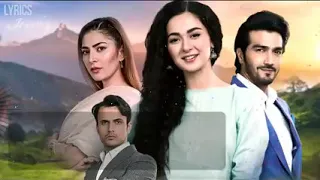 Anaa   Original Ost song  Lyrics  Full HD   Sahir Ali Bagga & Hania Aamir   Hum Tv Drama 2019   YouT