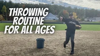 Use This Throwing Routine Before Practice and Games