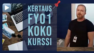 🔴 FYSIIKKA 1 Koko kurssi 40min tiivistelmä #jukkaopettaafysiikkaa KATSO DESCRIPTION!