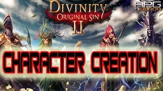 DIVINITY: ORIGINAL SIN 2 - Fantastic Character Creation Overview (Alpha)
