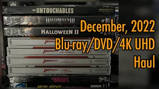 December 2022 Movie Haul - Blu-ray, DVD, and 4K Ultra HD