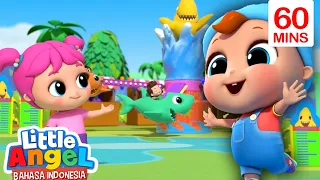 Bermain di Taman Hiburan | Little World Bahasa Indonesia | Kartun Anak Spesial Hari kemerdekaan🔥