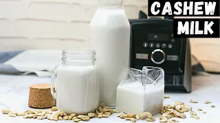 Cashew Milk || How To Make Cashew Milk