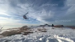 Все пассажиры воздушного шара, которые застряли на аэростате в горах в Сочи найдены!