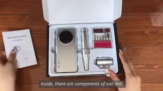 Today I got a new nail drill machine / efile from YOKE FELLOW -Demo & Review