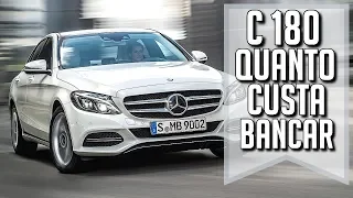 MERCEDES C180 (2014) - QUANTO CUSTA BANCAR UMA MALHADA?