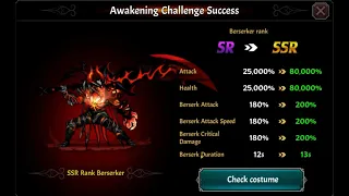 idle berserker - SSR awakening