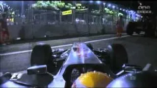 Webber takes third in Singapore