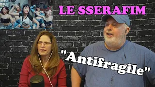 Couple's First-Time Reaction to LE SSERAFIM "Antifragile"