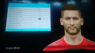 Como criar Léo Pereira do Flamengo no pes 18 em 2023.