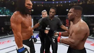Mike Tyson vs. The Beast (EA Sports UFC 2) - CPU vs. CPU 🥊