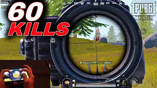 60 Kills in 20 minutes | Handcam PUBG Mobile