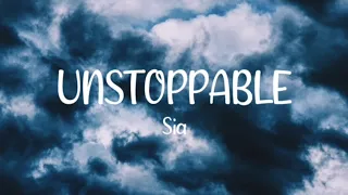 Unstoppable- Sia lyric video