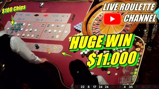 🔴 LIVE ROULETTE |💰 Watch Biggest Win 💲11.000 In Real Casino 🎰 $100 Chips Bets Exclusive ✅ 2024-05-07