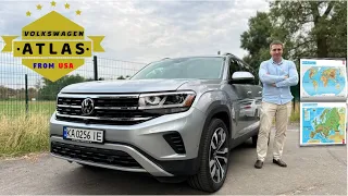 VW Atlas 3.6 (4Motion) SEL Premium 2021. Обзор, недостатки, расход, отзыв владельца, замер dragy