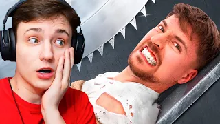 РЕАКЦИЯ Домера На МИСТЕРА БИСТА "Самая Опасная Ловушка в Мире!" | MrBeast