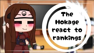 The Hokage’s react to the kage ranking||Gacha life||naruto||Eng+Deu