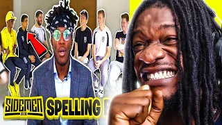 THAT HAD TO HURT! | SIDEMEN SPELLING BEE (REACTION)