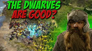 New Dwarven Tactic ?? | BFME2 RotWK 2.02 V9