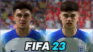 FIFA 23 | ALL ENGLAND U -21 PLAYERS WITH REAL FACES