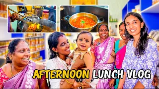 She Never Allow Me?🤔ரெண்டுபேருமே அப்படித்தான் 😬Yohan Joined With Her😍veg combo cooking Vlog😍