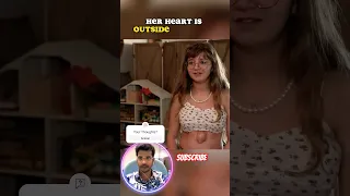 Girl With Beating Heart Outside of Her Chest 😱 #shorts #shortsvideo