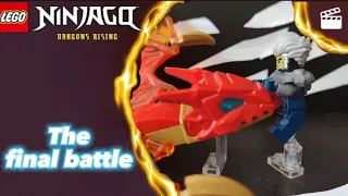 The final battle of dragon rising season 2 | ninjago dragon rising season 2 recreation
