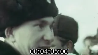 Встреча экипажа корабля "Восход-2" П.И.Беляева-А.А.Леонова,1965г.