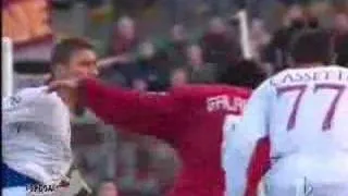 Totti against Livorno