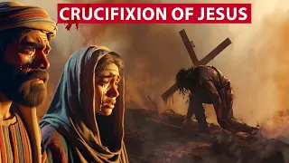 Crucifixion of Jesus Christ | AI Animation  #edit #forgive #jesus #christianity