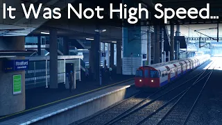 I Drove A Tube Train On High Speed One...