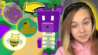 НАШЛА ВСЕ СТИКЕРЫ В УЛЬЕ | Super Bear Adventure #enslly play