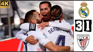 Real Madrid vs Athletic Bilbao | 3 - 1 | All Goals & Highlights | English