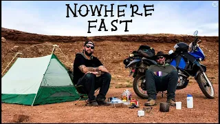Nowhere Fast: A journey through the Utah desert by way of motorcycle.
